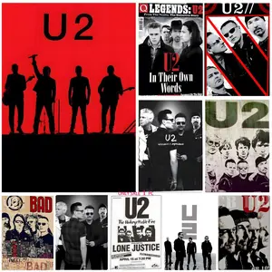 U-U2 Poster Bedroom Home Decor Art Poster Perfect Gift for Family and Friends
