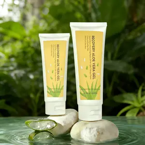 AIUO  Aloe Gel Moisturizer – Professional Spa-Inspired Formula with Cica, Green Tea, Cucumber & Lemon Extracts