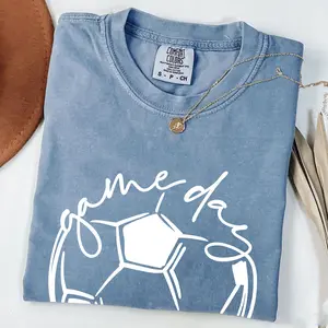 Comfort Colors Soccer Game Day Shirt, Game Day Vibes Shirt, Soccer Player Shirt, Soccer Team, Comfort Colors Shirt