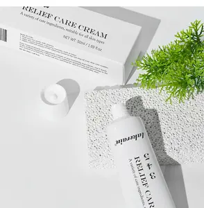 LAKERAIN Relief Care 345 Cream - 1.69 Fl Oz Daily Moisturizer with Niacinamide & Panthenol for All Skin Types Soothing Recovery