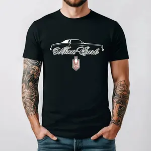 1973 1974 1975 1976 1977 Monte Carlo T-Shirt Car Silhouette 73 74 75 76 77