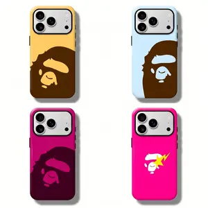 BAPE Ape Head Smartphone Cover - Protective Cellphone Accessory for iPhone 11-17 Pro Max/Plus, Samsung Galaxy S23-25 Devices, Protection