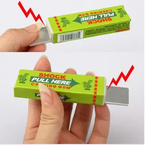 1-10PCS Electric Shock Joke Chewing Gum Safety Funny Magic Tricks Kids Adult Gadget Prank Gifts Aniti-stress Toys