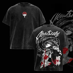 valentine shirts Obito Vintage Washed Oversized T-Shirt – Naruto Anime Graphic Tee, Sharingan Masked Ninja Streetwear Shirt, Casual Unisex Top, Gift for Anime Fans