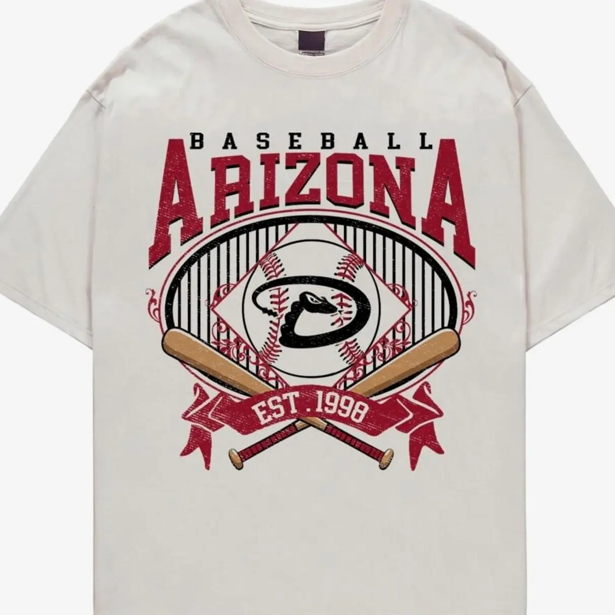 #Arizonaa Vintage 90s Baseball Shirt, #Arizonaa Baseball Team Retro Shirt, Diamondbacks Game Day Shirt, Diamondbacks Fans