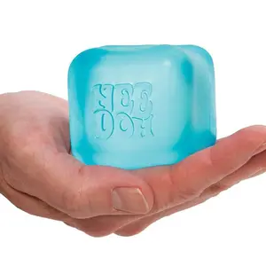 Needoh ice cube squishy stress relief toy, sensory fidget toy for stress relief, summer stress-relief toy, helps reduce anxiety and release stress