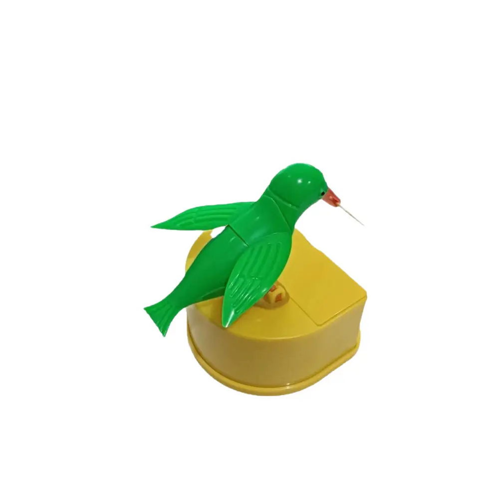 Bird-Shaped Push-Type Plastic Toothpick Dispenser Set (100 Dispensers) - Home Organizers for Dining Area, Households, Kitchen & Living Room Storage Boxes, Bird Design