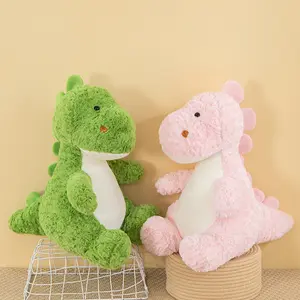 New Dinosaur Plush Toy, Sitting Posture, Stuffed Animal Toy, Cute Decorative Plush Toy, Huggable Dinosaur Plush Toy, 9.8 Inches, Children's Dinosaur Plush Toy, Cute Dinosaur Plush Toy for Girls and Boys, Birthday and Valentine's Day Gift, Party Favor