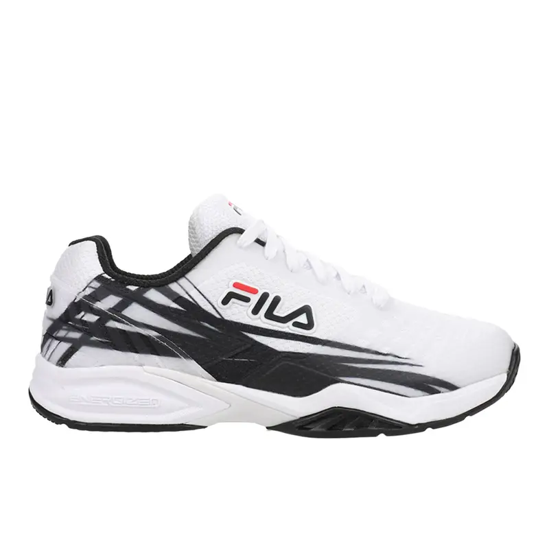 Fila Womens Axilus 2 Energized Tennis Sneakers Shoes - Black, White