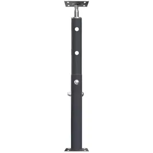 212 MAIN Heavy Duty 15 Gauge Adjustable Jack Post with Corrosion-Resistant Steel Tube, 2ft10in-4ft7in Height Range, Load-Bearing for Sailing Water Sports