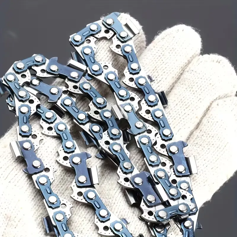 3PCS 3/8" Chainsaw Chain Pitch, .058" Gauge 16/18/20/22/24 In Length, 68CrNiMo 59/64/68/76/84 Drive Links for Chain Saw Accessories