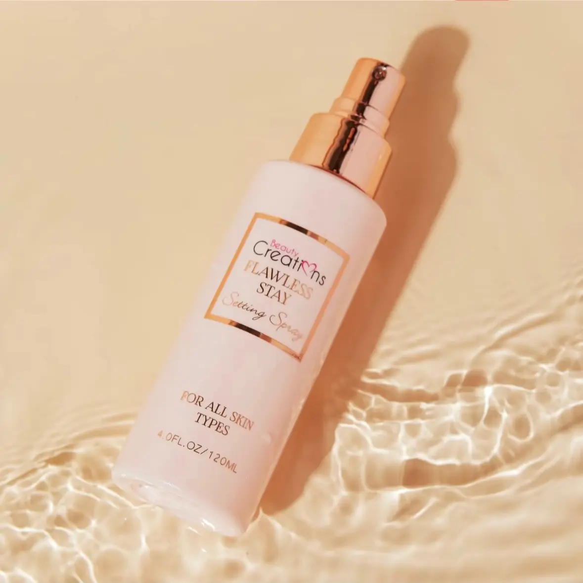 Flawless stay setting spray