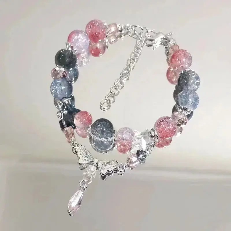 Fashionable decorative portable multi-functional beaded bracelet gift
