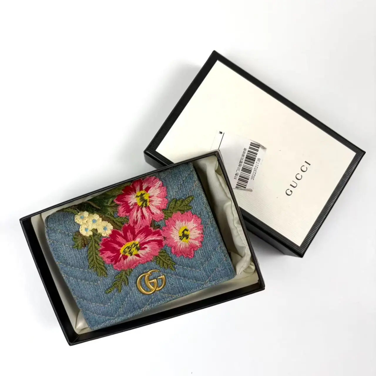 Pre-owned GUCCI canvas Mini Bags Mini Purse, Designer Compact Bag for Women