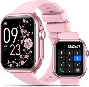 Fitness Smart Watches for Women Men: 1.85" Smart Watch  Make/Recive Call Heart Rate SpO2 Sleep Monitor 120+ Sport IP68 Waterproof Fitness Tracker Watch Reloj Inteligente