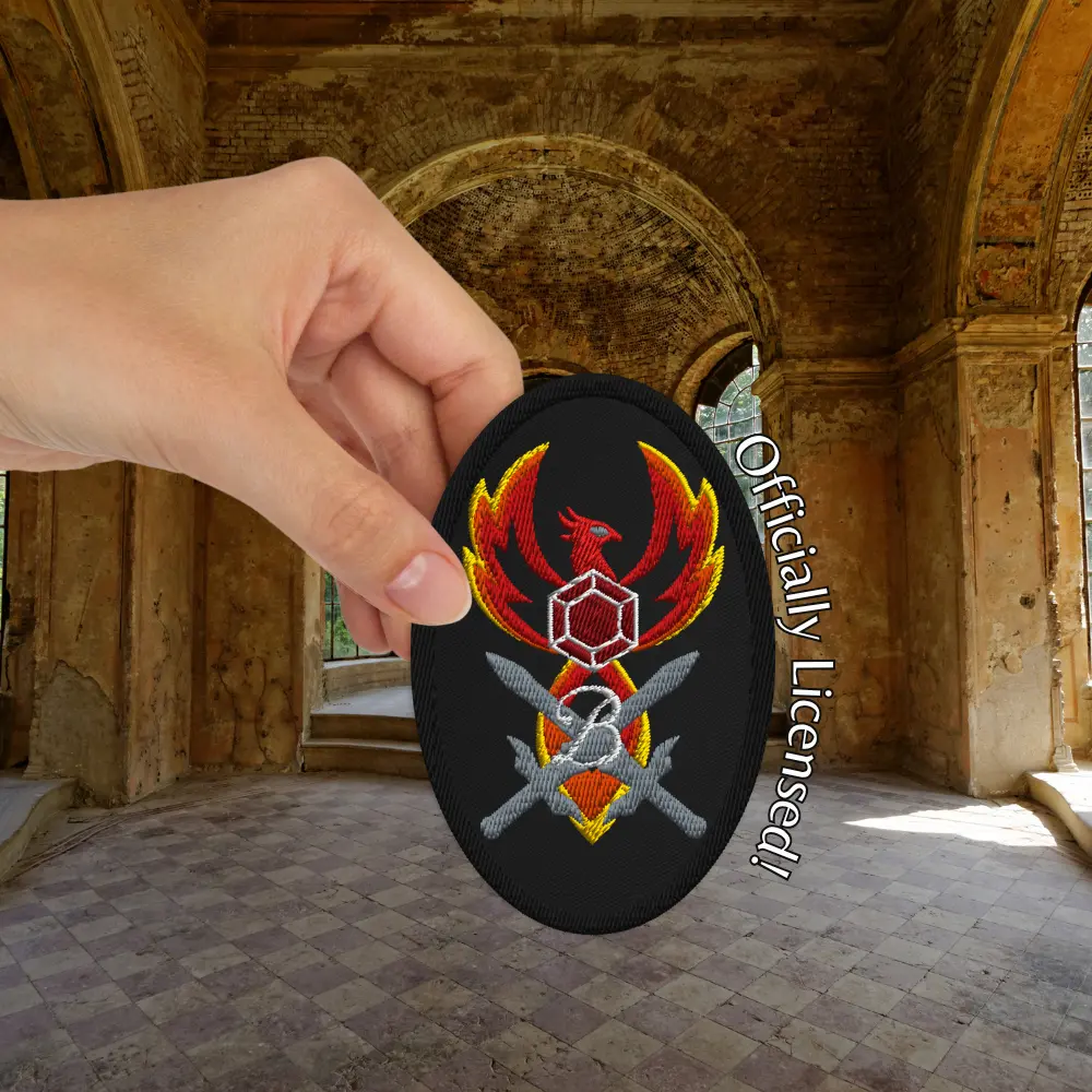 Penn Cole Officially Licensed Kindred's Curse Saga Embroidered Patch Phoenix & Daggers Iron-On Patch Spark of the Everflame Diem