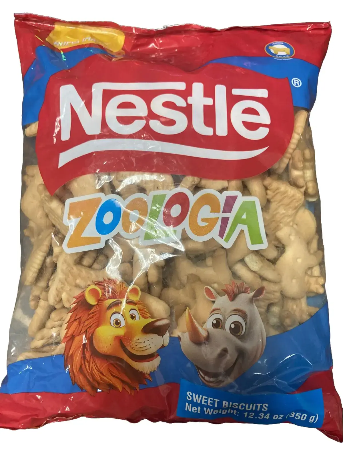 Galletas Zoología con Formas de Animalitos - Bolsa 450g CLASSIC ECUADOR SNACK