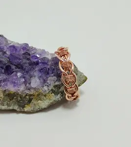 Wire Wrapped Copper Ring