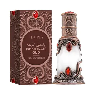 Alb Passionate Sandalwood Essential Oil Stick 15ML, Captivating Oud, High Concentration Oriental Scented Perfume, Unisex Wrist & Behind Ear Pulse Oil, Concentrated Oil Perfume