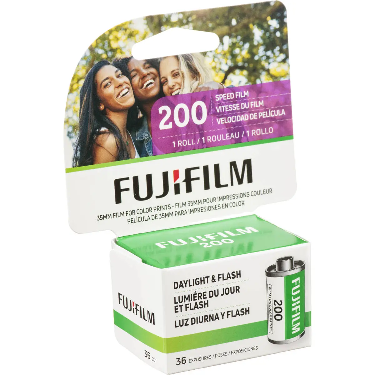 Fujifilm 35mm Color Negative Roll Film - 200 ISO, 36 Exposures, Single Roll, for Amateur Pros, Natural Tones, Accessories