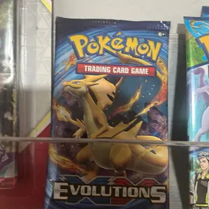 Pokémon Trading Card Game Evolutions Pack - Featuring Charizard & Raichu - Collectible Cards for Kids & Collectors