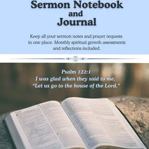 Sermon Notebook and Journal