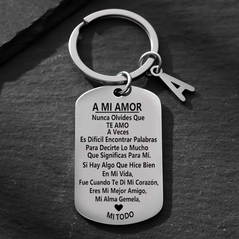 Personalized Keychain for Couples, Stainless Steel Matching Puzzle Piece Set, Romantic Gift Accessory