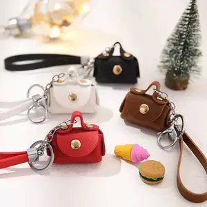 20pcs Mini Purse Keychain, Cute Mini Bag Charm Accessories for Purses Handbags Backpacks, Fashion Aesthetic Decorative Key Ring, Sweet Birthday Gift Idea for Women Girls Ladies, Mother's Day gift, Graduation Gift