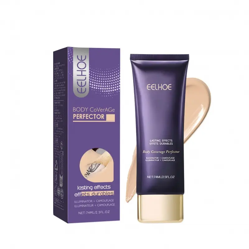Natural Color Body Concealer covers the face and body, evens out imperfections, and long-lasting invisible coverage