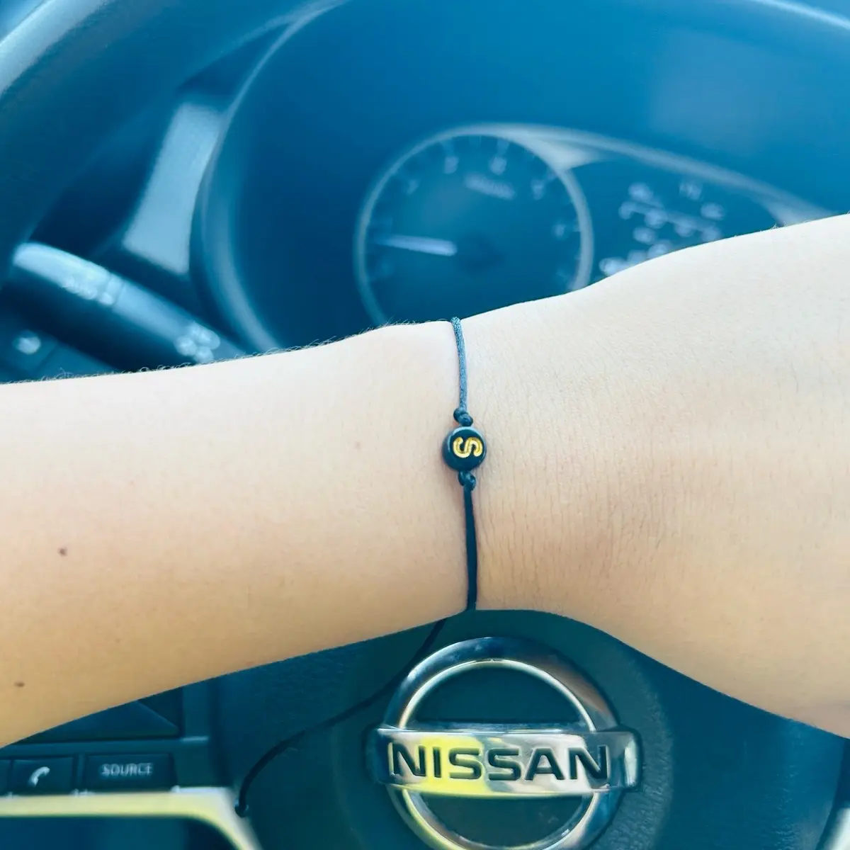 AlondraBracelets Personalized Thread Bracelet with Initial S for Men & Women - Vibrant Colors, USA Crafted, Unique Gift Idea