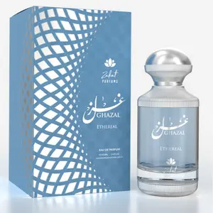 ZAKAT PARFUMS Ghazal Ethereal Unisex Eau De Parfum, 100 ML-3.4 oz, Fresh, Aquatic & Citrus Notes