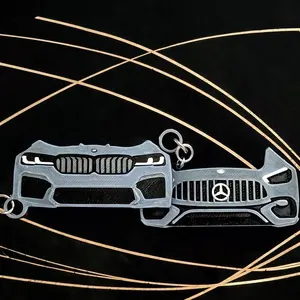 European Cars Bumper Keychain
