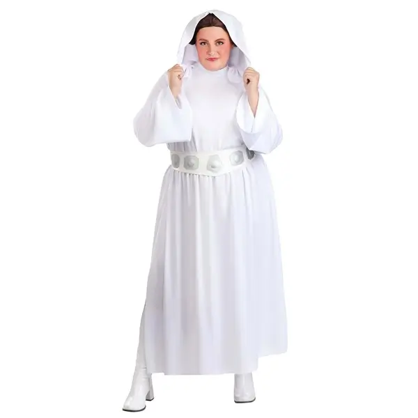 Plus Size Premium Princess Leia Costume for Women