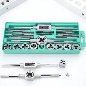 Thread Repair Kit, Manual Thread Drill Tool Set, Industrial Grade Manual Thread Repair Tool, Suitable for Metal & Wood