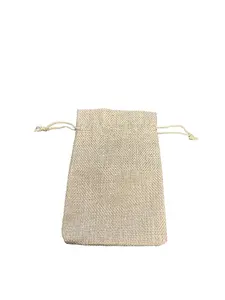 Mini Burlap Bag 4"x 6" Spiritual Pouch for Herbs, Amulets and Gifts