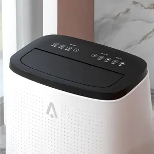 Garvee 14000 BTU Portable Air Conditioner,3 In 1 AC Unit Cools 500-700 Sq Ft Rooms with Remote Control&LED Display,Ac Unit with 24 Hour Timer,Sleep Mode Dehumidifier&Fan Function for Living Room, White&Black