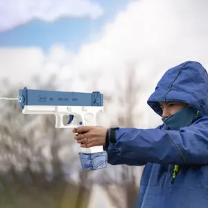 Electric Water Guns for Kids Ages 8-12[32FT] Squirt Guns for Boys[400+ Shotting] Water Soaker Gun Toy, Water Squirters for Kids & Adults Summer Pool Beach Party Water Blasters for Kids, Blue2