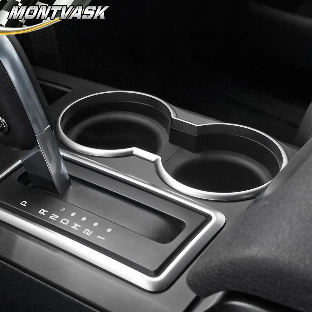 CROSSDESIGN Car Cup Holder Insert, Rear Seat Center Console Accessory Compatible with 2004-2008 Ford F-150, Expedition, Navigator, Auto Accessories, Cars Accessories