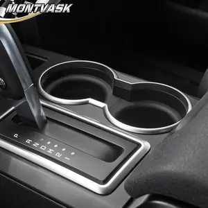 CROSSDESIGN Fit For 2004-2008 F-150 Expedition Navigator Rear Seat Center Console Cup Holder