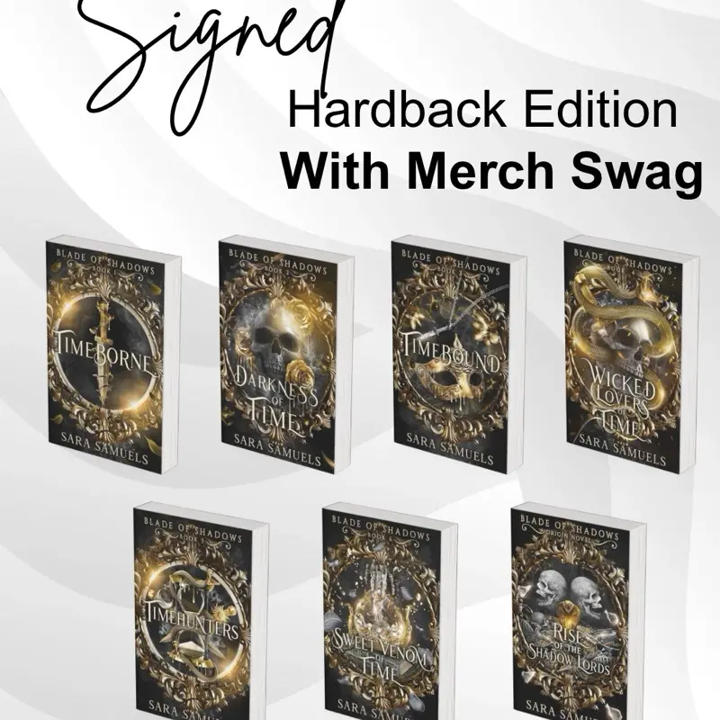 Blade of Shadows Signed Hardbacks
