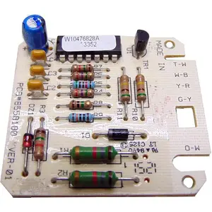 W10476828 Dryer Moisture Sensor Control Board replacemnt compatibe with 8558178 3020655 3390537R 8558178R W10476828A, Factory direct part fit for Whirlpool Dryer MEDC400BW0