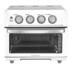 Cuisinart - Air Fryer 0.6 Cu. Ft. Toaster Oven with Grill - White