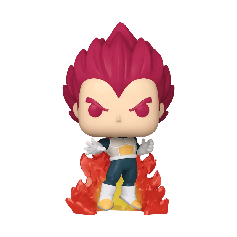 Funko Dragon Ball Super Saiyan God Vegeta with Aura Action Figure Model, Collectible Anime Figure, Collectible Action Figure