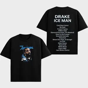 Drake Iceman v3 New Album 2026 Unisex Oversized Cotton Hoodie Sweater T-Shirt, The Dreamers Hoodie Sweater T-Shirt , Vintage Music Merch Sweatshirt Hoodie T-Shirt, Retro 90s Rap Style, New Album Gift For Fans
