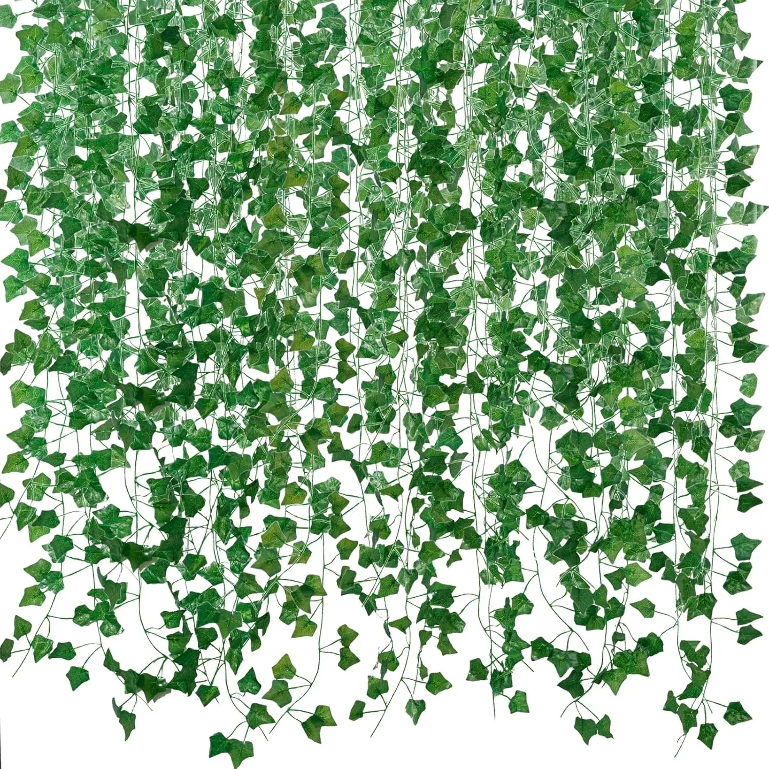 Freyalife Fake Ivy Vines, 12-Pack 84ft Aesthetic Artificial Hanging Greenery Garlands with Fruit for Home Bedroom Wall Wedding Decor, Home & Festive Supplies