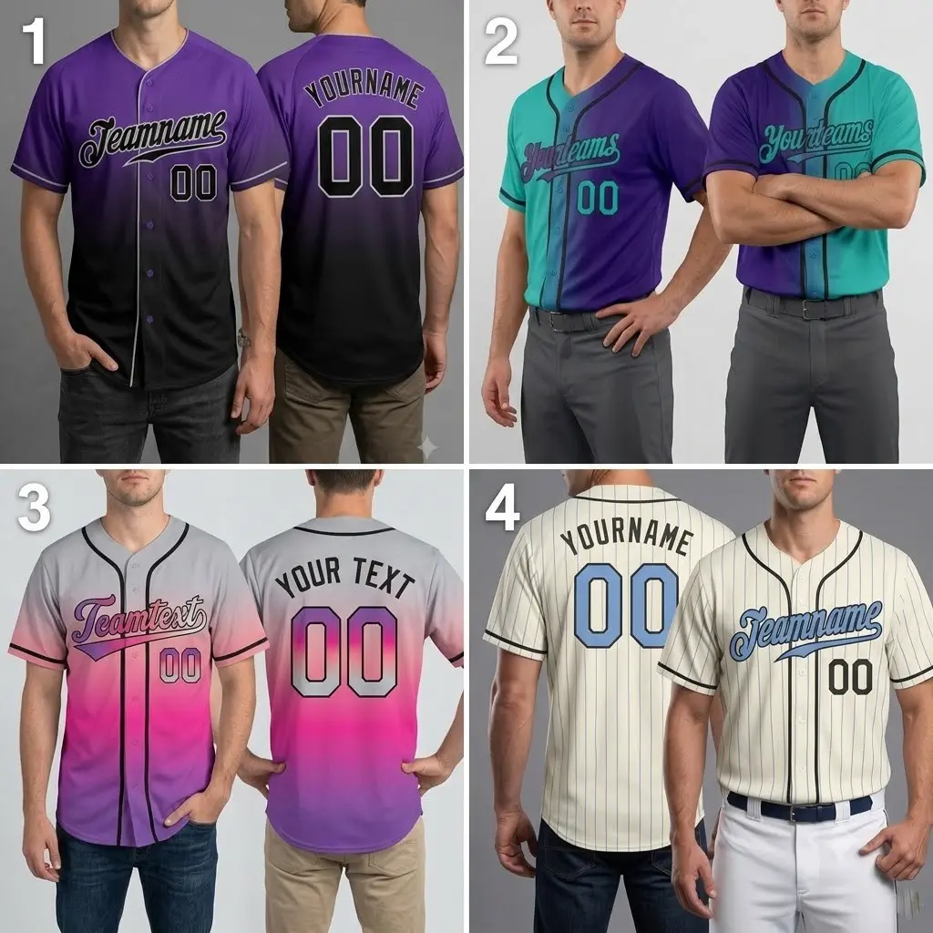 Custom Baseball Jerseys, Personalized Team Baseball Cream Jerseys, Uniforme de beisbol personalizado, Fast Shipping