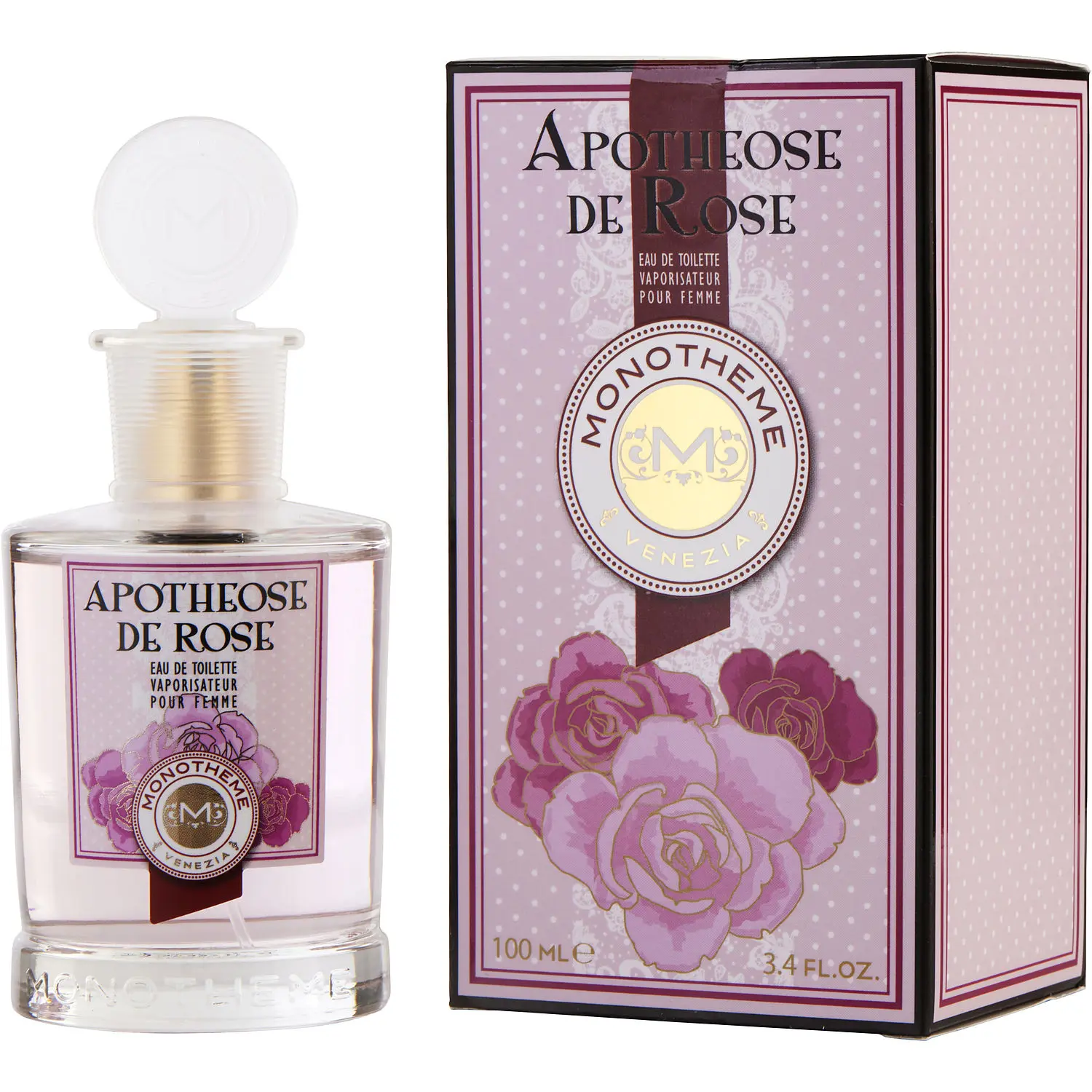 Monotheme Venezia Apotheose De Rose By Monotheme Venezia Edt For Women