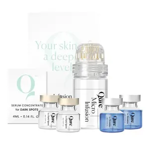 Qure  2 Month Bundle for 2 Wrinkles & 2 Dark Spots - Reduces Fine Lines & Pores for Glowing Skin