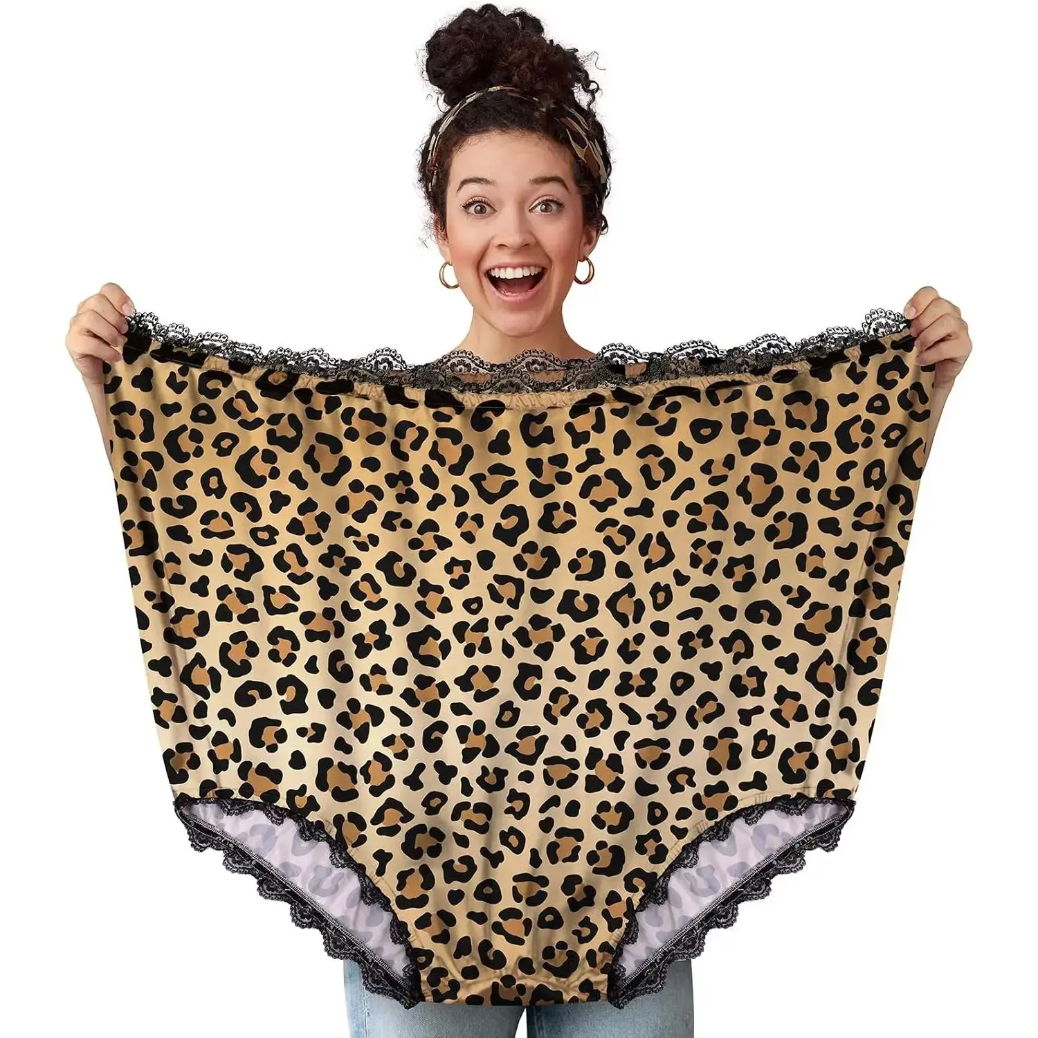 Big Undies Gag Gift Funny Big Underwear Mama Undies Plus Size Granny Panties White Elephant Joke Gift for Women Men