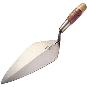 RO316-11 1/2 11-1/2" Narrow London Brick Trowel w/Leather Handle